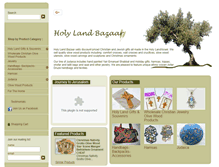 Tablet Screenshot of holylandbazaar.com
